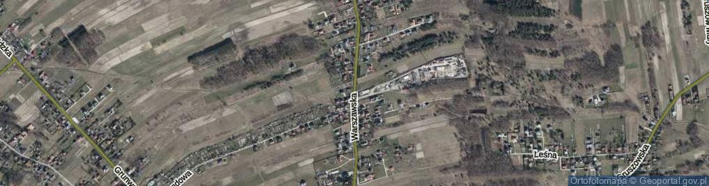 Zdjęcie satelitarne Warszawska ul.